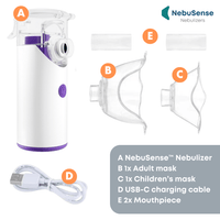 Thumbnail for NebuSense™ Portable Nebulizer